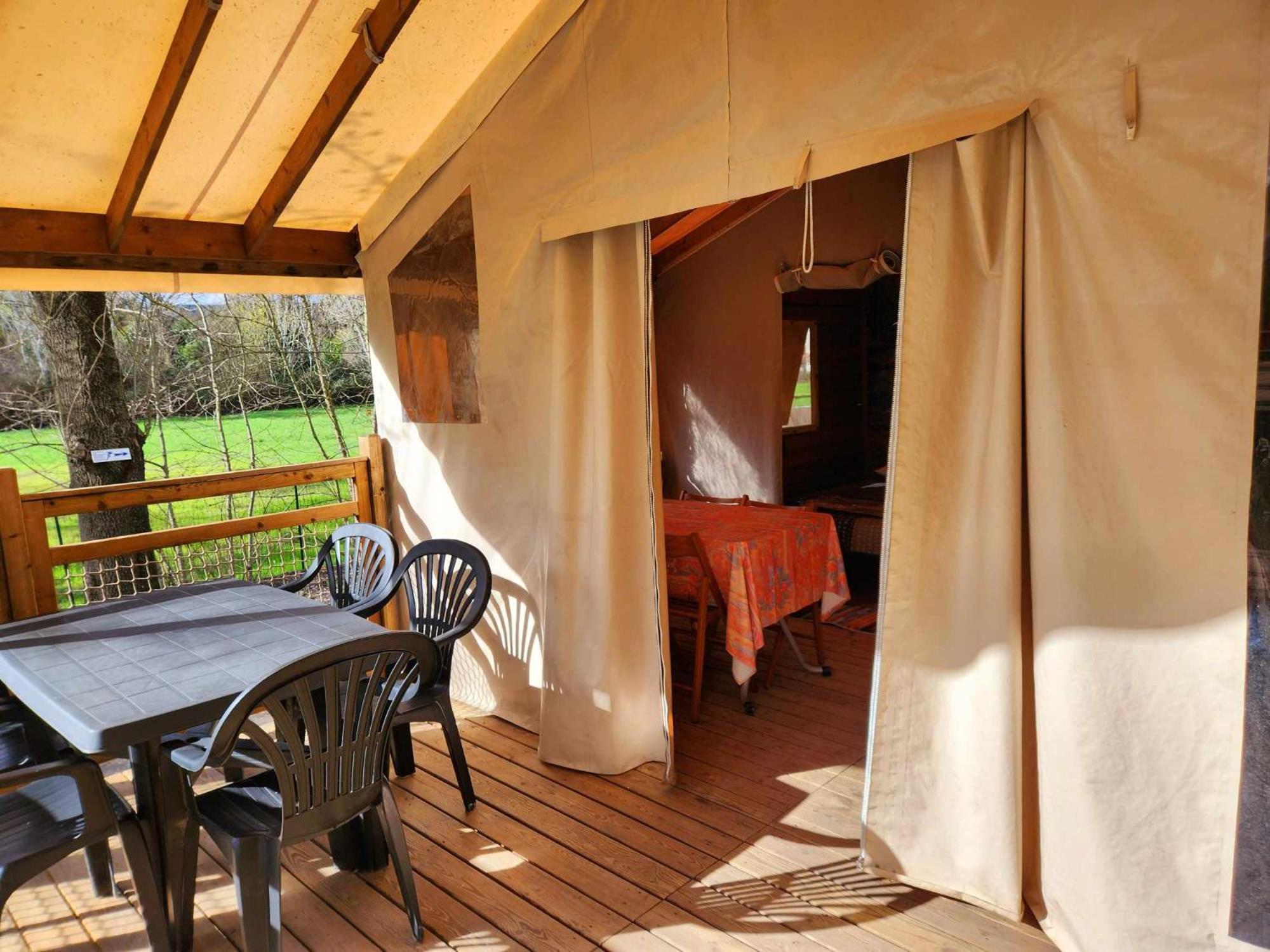 Camping en Ardeche Le Lion Bourg-Saint-Andéol Buitenkant foto