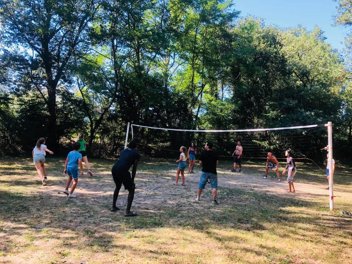 Camping en Ardeche Le Lion Bourg-Saint-Andéol Buitenkant foto